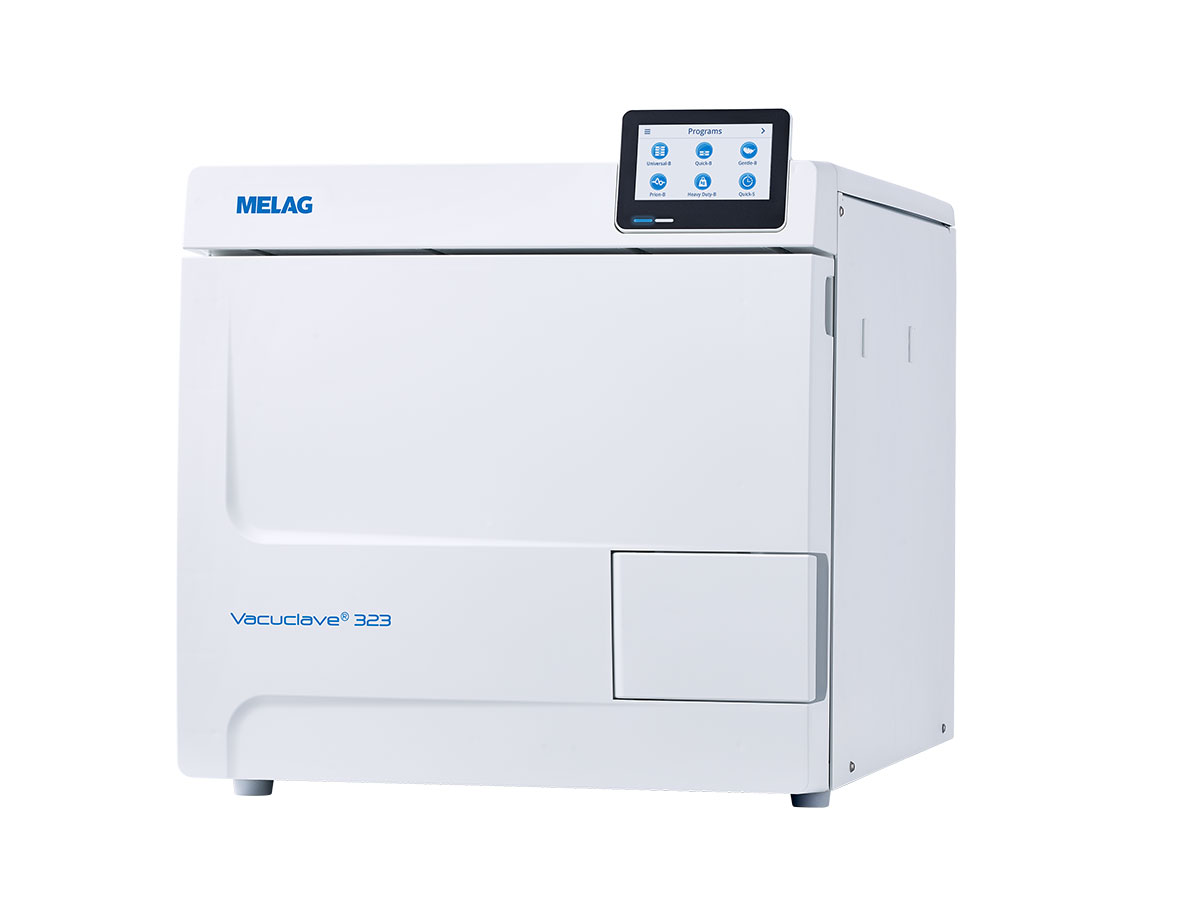 Autoklav der MELAG Prime Line: Vacuclave 323 (inkl. USB-Stick)